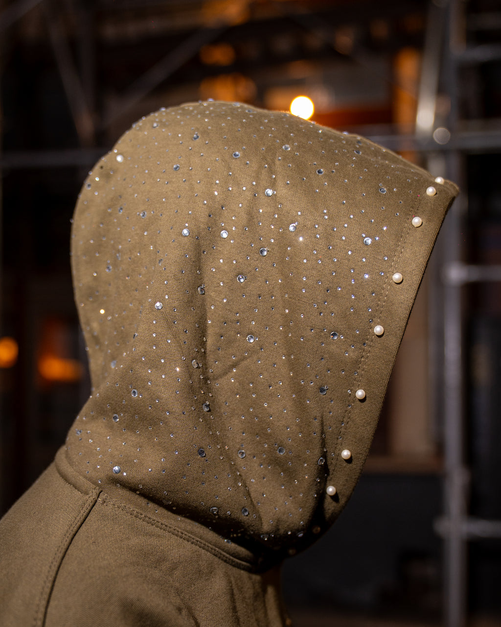 Olive Green "Diamond Run Deluxe" Sweatsuit