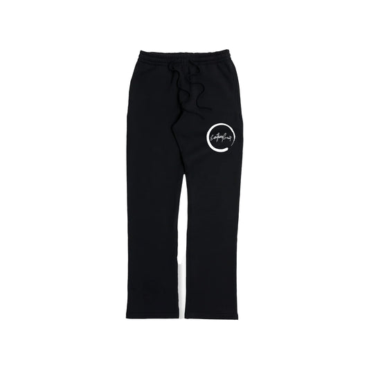 ECA "Classic Runners" Flair Pants - Black